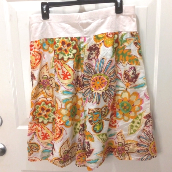 Mimi Maternity, Cotton & Silk Skirt Size Large - Picture 4 of 6